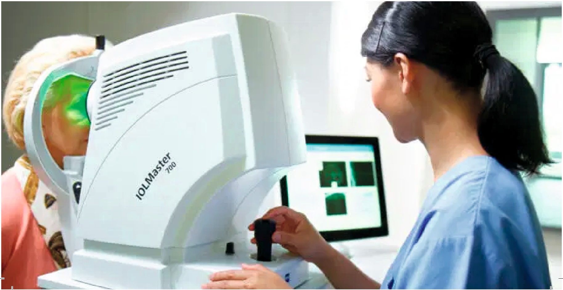 Biometrie van het oog met de IOLMaster 700
