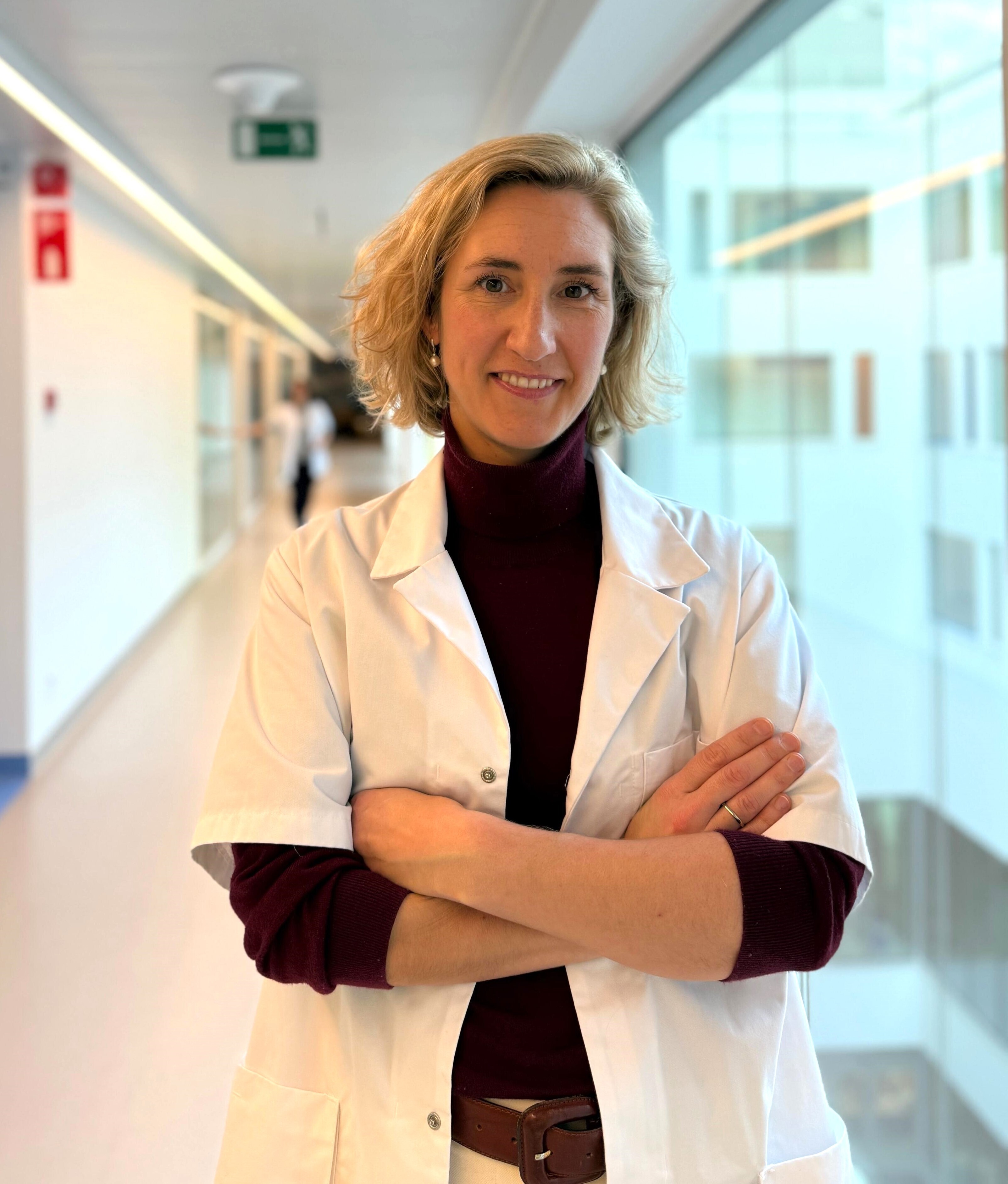 Portretfoto van dr. Isabel Pinxten, oogarts in Knokke-Heist