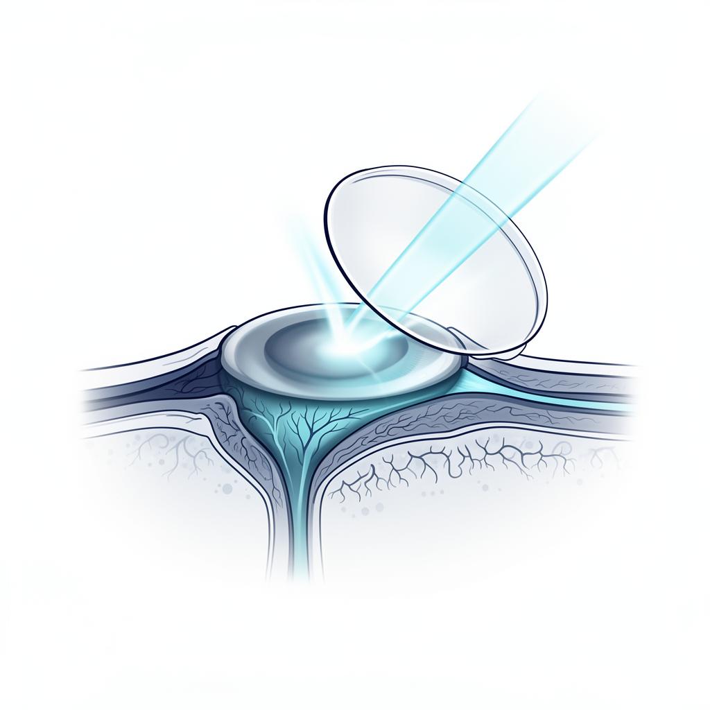 Femto-LASIK illustratie